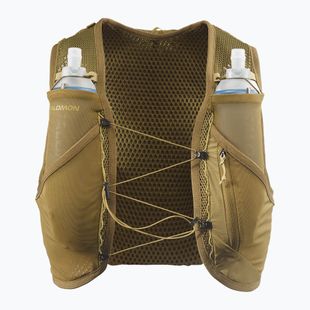 Kamizelka do biegania Salomon Active Skin 8 Set brilliant olive/willow