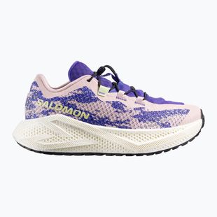Buty do biegania damskie Salomon Aero Glide 4 GRVL shadow gray/deep blue/butterfly