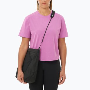 Koszulka damska Salomon Trackline iris orchid
