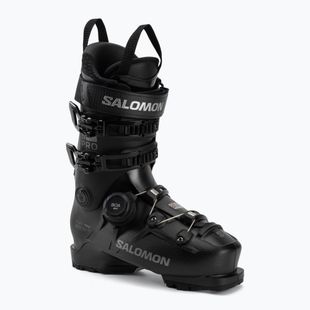 Buty narciarskie męskie Salomon S/PRO Supra S Boa 100 black/beluga met/dark grey met