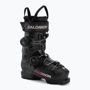 Buty narciarskie damskie Salomon S/PRO Supra Dual Boa 115 W black/beluga met/raspberry