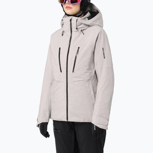 Kurtka narciarska damska Salomon Brilliant 2.0 silver cloud