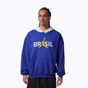 Bluza męska  Jordan Brooklyn Fleece old royal/white