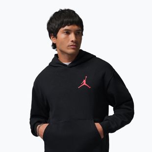 Bluza męska  Jordan Pullover Hoodie black/gym red