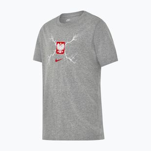 Koszulka piłkarska dziecięca Nike Graphic Poland dark grey heather