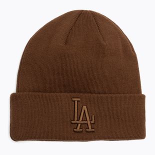 Czapka zimowa New Era Essential Los Angeles Dodgers dark auburn/dark autumn