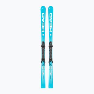 Narty zjazdowe HEAD WC Rebels e-Speed Pro RP WCR 14 + wiązania Protector+ FF 14 GW blue/white