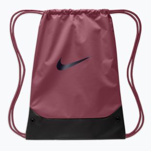 Worek Nike Brasilia 18 l pink smoke/black/gridiron