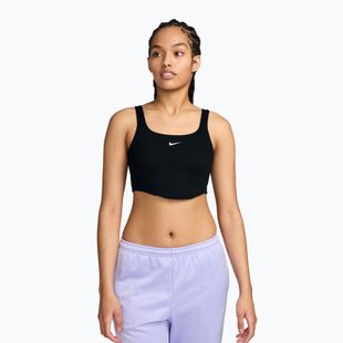 Biustonosz treningowy damski Nike One black/white