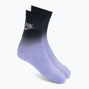 Skarpety Nike Run Midweight purple pulse/black