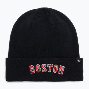 Czapka zimowa 47 Brand MLB Boston Red Sox Script navy