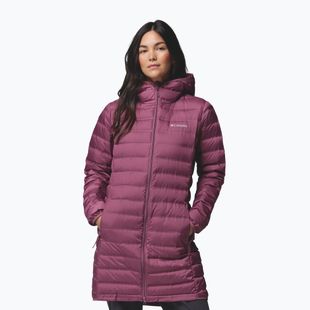 Kurtka puchowa damska Columbia Lake 22 II Down Long Hooded antique mauve