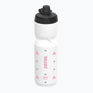 Bidon rowerowy Zefal Sense Soft 80 No-Mud 800 ml white