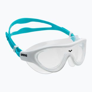 Maska do pływania dziecięca arena The One Mask clear/ white/ lightblue