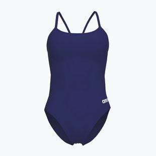 Strój pływacki jednoczęściowy damski arena Lace Back Solid navy/white