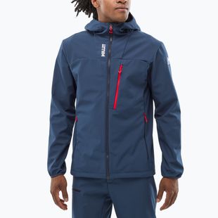 Kurtka softshell męska Millet Seneca Shield Hoodie saphir