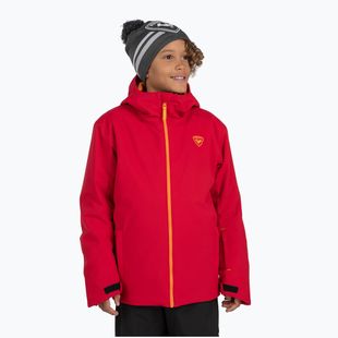 Kurtka narciarska dziecięca Rossignol Strawpile Jr ruby red