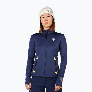 Bluza narciarska damska Rossignol JCC Climi cosmic blue