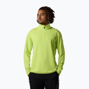 Bluza narciarska męska Rossignol Mid Layer Stertch Half Zip wild lime