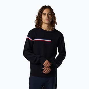 Sweter męski Rossignol Odysseus Crew Merino dark navy