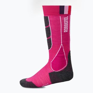 Skarpety narciarskie damskie Rossignol Intermediate Eelectric fuchsia