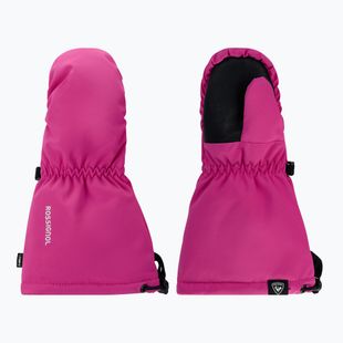 Rękawice narciarskie dziecięce Rossignol Mittens R-Shell Dry electric fuchsia