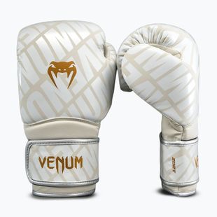 Rękawice bokserskie Venum Contender 1.5XT Boxing light beige/white cream