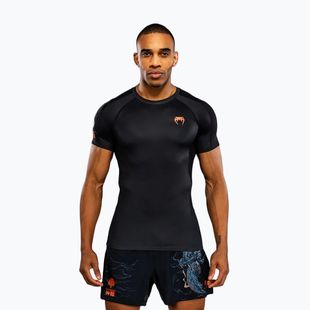 Rashguard męski Venum Thunder Dragon black/grey/copper