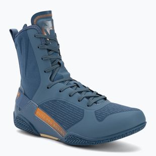 Buty bokserskie Venum Elite Neo Boxing steel blue/orange