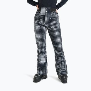 Spodnie snowboardowe damskie ROXY Rising High whisper white/small dots