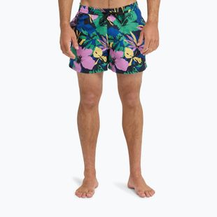 Szorty kąpielowe męskie Quiksilver Everyday Printed Volley 15" dark navy interact floral