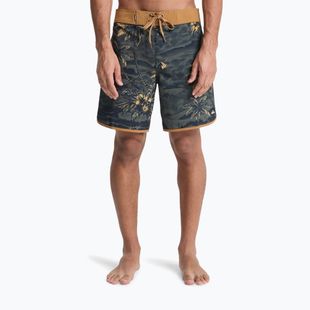 Szorty kąpielowe męskie Quiksilver Surfsilk Scallop 18" black sundown