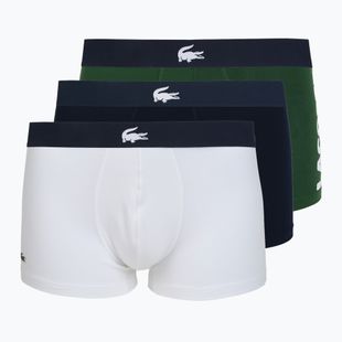 Bokserki męskie Lacoste 5H1291 3 pary thyme/navy blue/white