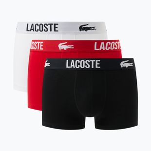 Bokserki męskie Lacoste 5H2393 3 pack lichen/green/black