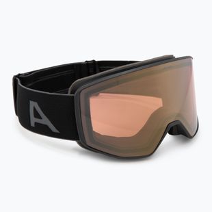 Gogle narciarskie Alpina Venet QV black matt/gold