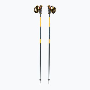 Kije narciarskie LEKI Spitfire 3D denim blue/ aegean blue/ mustard yellow