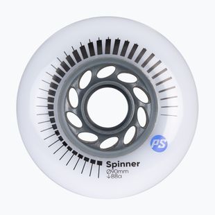 Kółka do rolek Powerslide Spinner 90 mm/88A 4 szt. white