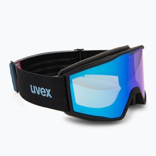 Gogle narciarskie UVEX Blast CV black matt/mirror blue