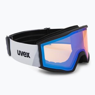Gogle narciarskie UVEX Blast FM black matt/mirror blue