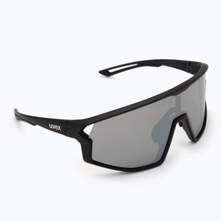 Okulary przeciwsłoneczne UVEX Skyryse black matt/mirror silver