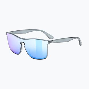 Okulary przeciwsłoneczne UVEX Heyday clear smoke/mirror blue