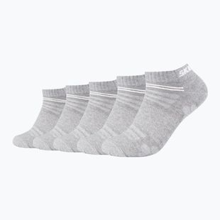 Skarpety SKECHERS Mesh Ventilation Sneaker 5 par fog melange