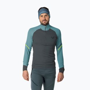 Bluza do biegania męska DYNAFIT Alpine 1/2 Zip Tee smoke blue/0720