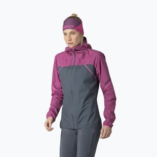 Kurtka do biegania damska DYNAFIT Alpine 3L magenta