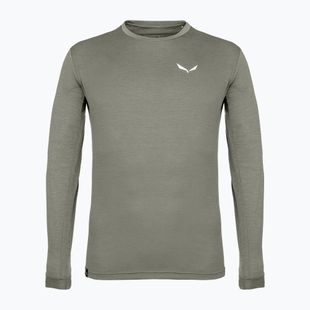 Longsleeve męski Salewa Puez Melange Dry faded green melange