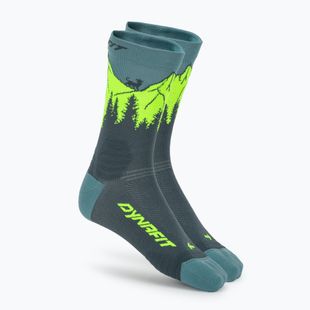 Skarpety DYNAFIT Traverse Crew cinder ultra yellow/5a30