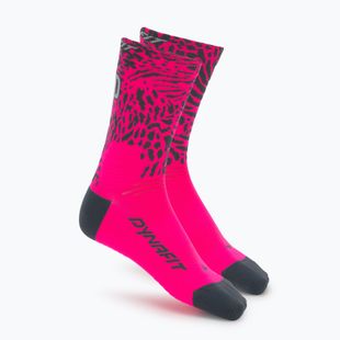 Skarpety DYNAFIT Run Wild Crew pink glo
