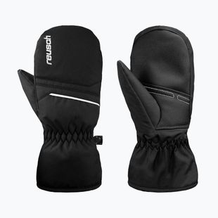 Rękawice narciarskie dziecięce Reusch Alan Junior Mitten black/white