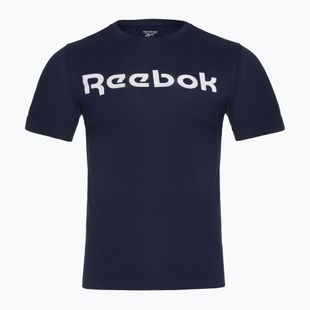 Koszulka męska Reebok Gs Linear Read Tee vector navy/white