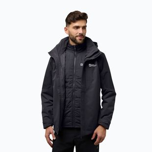 Kurtka 3w1 męska Jack Wolfskin Romberg 3In1 phantom
